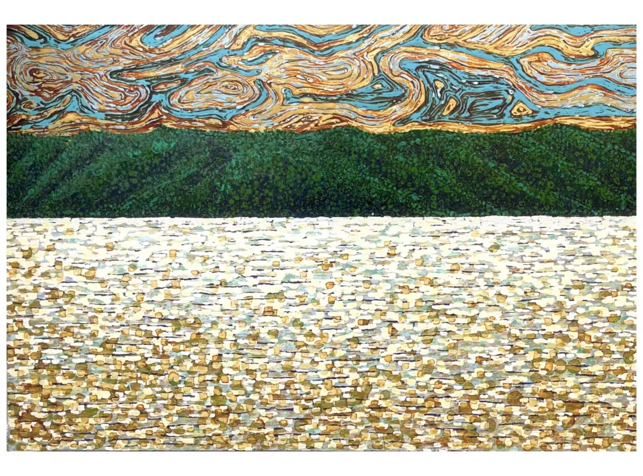 云起远黛风逐水